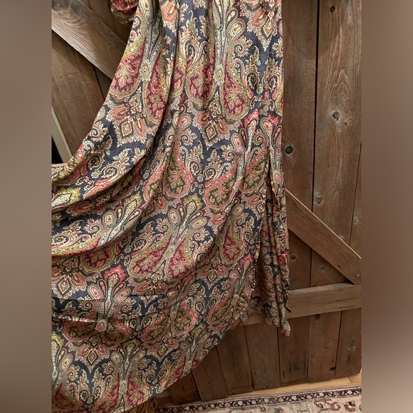 Boho silk caftan style dress - Picture 3 of 3